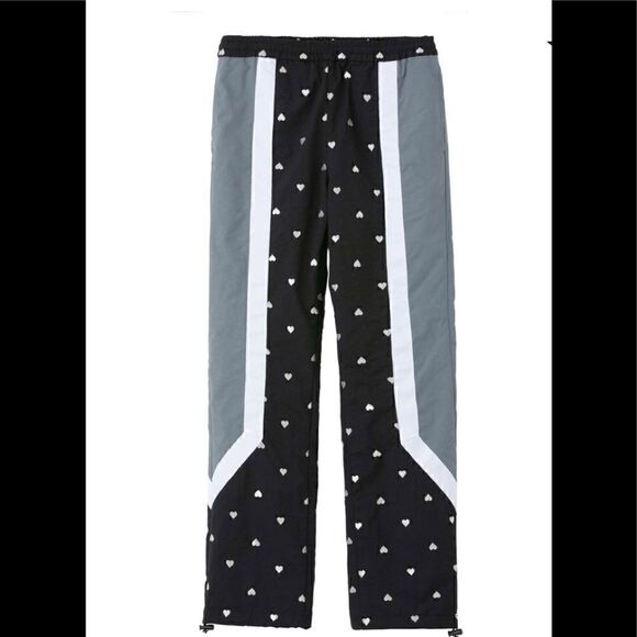 X-Girl Heart Easy Pants - Japanese Track Pull On - 2 NWT - Picture 1 of 10